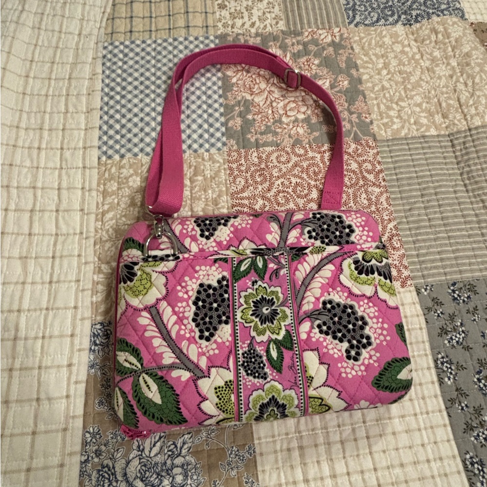 Vera Bradley Pink and Green Floral Tablet case